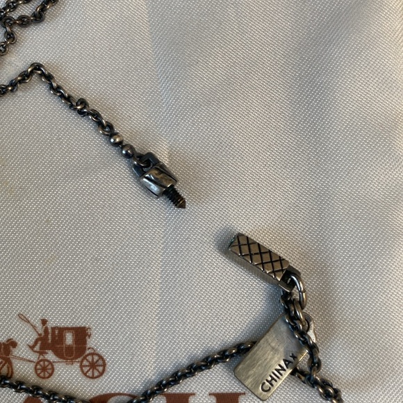 Coach rare wishbone necklace - Picture 5 of 7